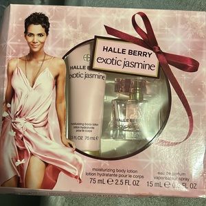 Halle berry exotic jasmine lotion and perfume
